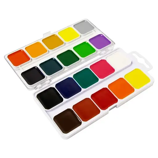 Акварельні фарби медові 7C12004, 20 кольорів - фото 2