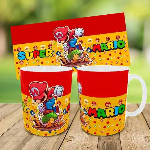 Подарунковий набір: Сумка-бананка + Кружка Супер Маріо, дитячий, для хлопчика (00239) - фото 3