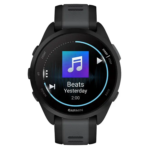 Смарт-годинник Garmin Forerunner 165 Music, Black/Slate Grey, GPS (010-02863-30) - фото 4