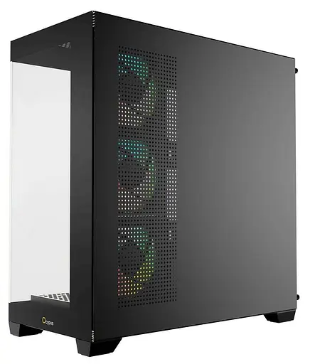 Корпус OCYPUS GAMMA C72 BK ARGB (GAMMA-C72-BKD400XX-GL) Без БП - фото 8