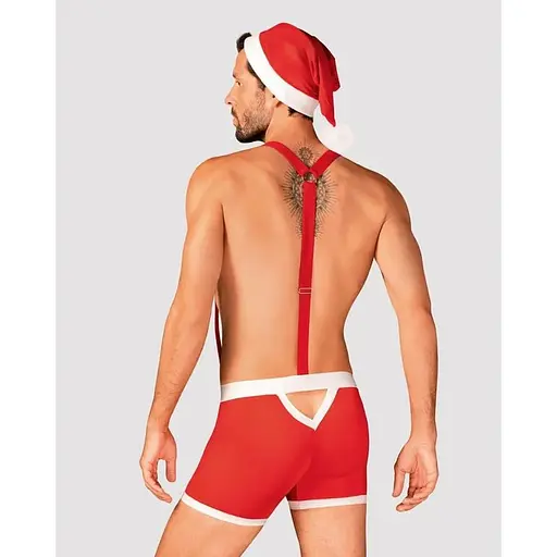 Чоловічий еротичний костюм Obsessive Санта-Клауса Obsessive Mr Claus S/M - фото 2