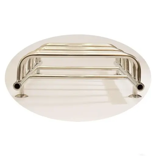 Рушникосушка водяна LEV Сатурн П8 нержавіюча сталь 500х800 мм 30412 - фото 4