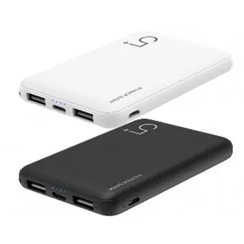 Зовнішній акумулятор Powerbank Sertec ST-2060 5000 mAh (Чорний) - фото 3