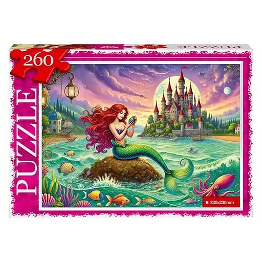 Пазл класичний Русалочка С260-14-05, 260 елементів