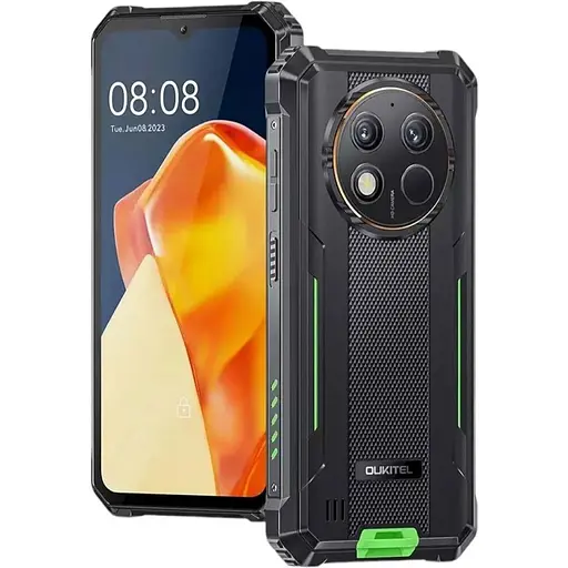 Смартфон Oulitel WP28E 4/64GB Green - фото 4