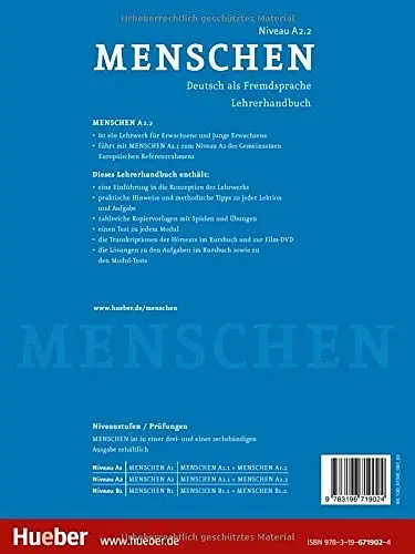 Menschen A2.2 Lehrerhandbuch - фото 2