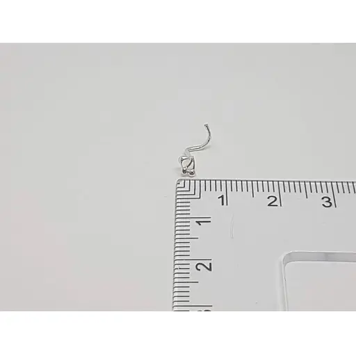 Срібна сережка-пірсинг в ніс Dear. 1027С - фото 3