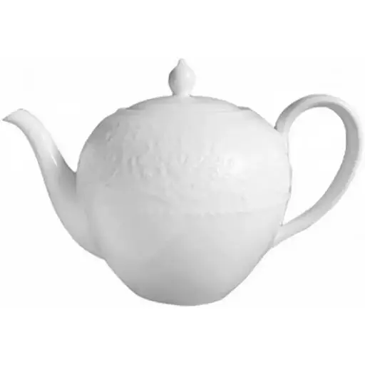 Чайник заварювальний Tudor Корона порцеляновий 1000 мл білий (TU3102 )