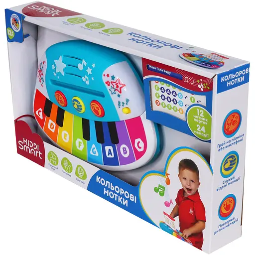 Піаніно Kiddi Smart Кольорові нотки (4514T-KS) - фото 6