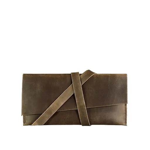 Кожаный тревел-кейс Voyager 1.2 темно-коричневый Crazy Horse - фото 6