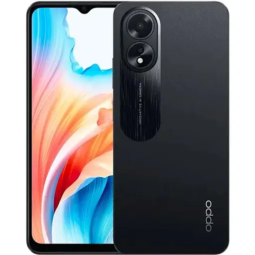 Смартфон Oppo A18 128 GB Glowing Black (Grade Q) Seller Refurbished - фото 1