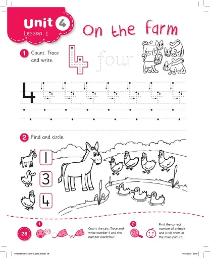 Learning Stars Level 1 Maths Book - фото 2