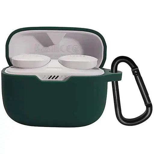 Чохол-накладка DK Silicone Candy Friendly з карабіном для JBL Tune 130NC (green)
