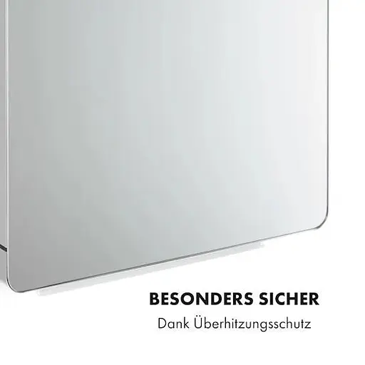 Инфракрасный обогреватель Klarstein Hot Spot Crystal Flow LED для ванной комнаты 36 м² 2000 Вт 5-40 °C (100350 - фото 4