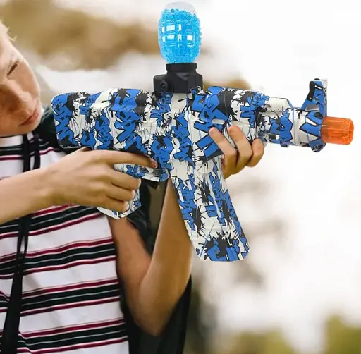 Бластер A&K Ejection Gel Ball 5000 шт. с гель шариками орбиз green - фото 4