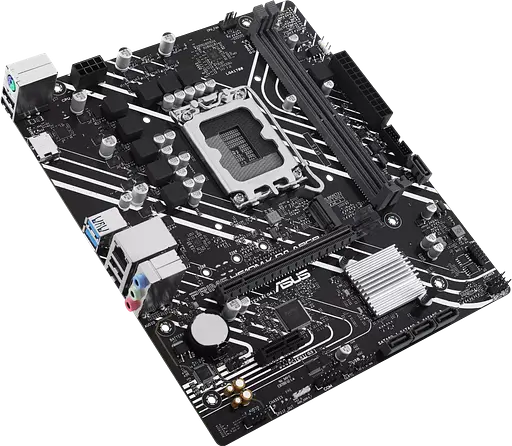 Материнская плата Asus H610M-K D4 ARGB Prime Socket 1700 - фото 2