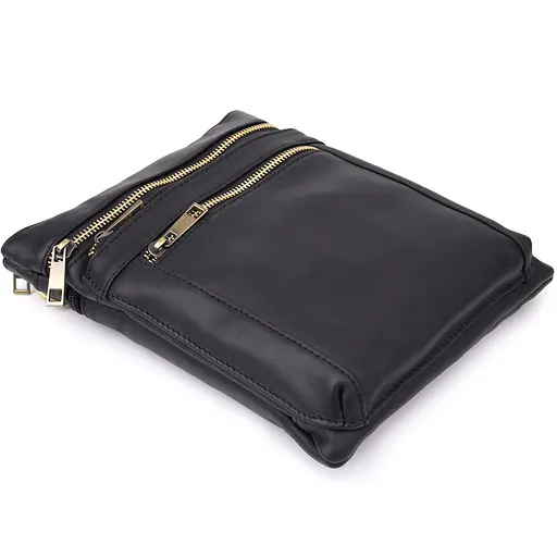 Повсякденна чоловіча сумка з натуральної шкіри Vintage 24х20х3 см sum0027512 - фото 16