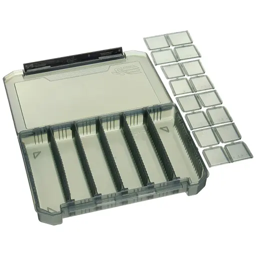 Коробка Meiho Versus VS-3037ND 275×187×43mm black - фото 2