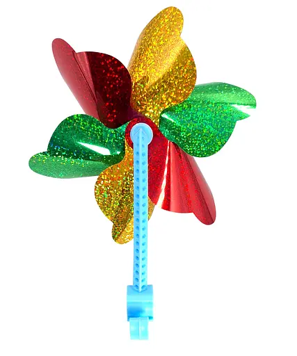 Вітрячок дитячий з кріпленням на кермо самоката / велосипеда блакитний (G00010452) - фото 2