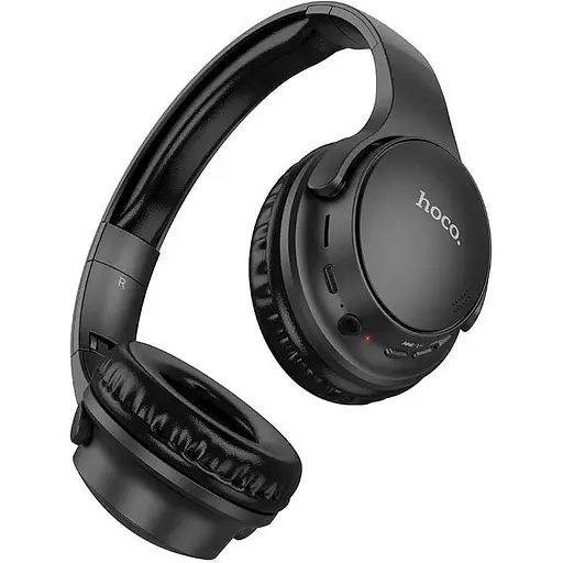 Навушники Hoco W40 Mighty повнорозмірні чорні - фото 1