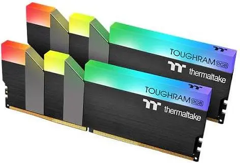 DDR4 Thermaltake 16 GB (2x8GB) DDR4 4400 MHz TOUGHRAM Black RGB (R009D408GX2-4400C19A)