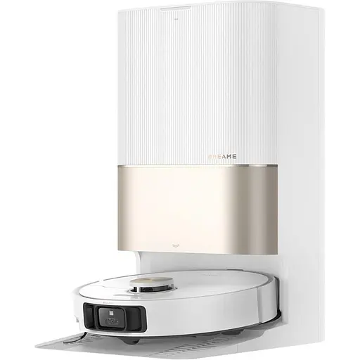 Робот-пилосос з вологим прибиранням Dreame X40 Ultra Complete White - фото 1