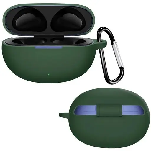 Чохол-накладка DK Silicone Candy Friendly з карабіном для Realme Buds Air 5 (017343) (green)