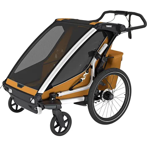 Дитяча коляска Thule Chariot Sport 2 Double (Natural Gold) (TH 10201033)