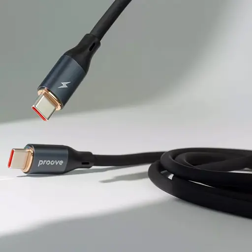 Кабель Proove PowerFull USB-C to USB-C 100W 1.5m Black (CCPF11002201) [130355] - фото 5