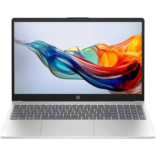 Ноутбук HP 15.6 Laptop 15-fc0221ua/Ryzen 7 7730U/16GB/1TB/Radeon/DOS/Natural Silver (D16C7EA) - фото 1
