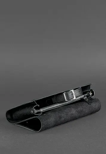 Жіноча шкіряна сумка-трансформер чорна Blackwood - фото 6