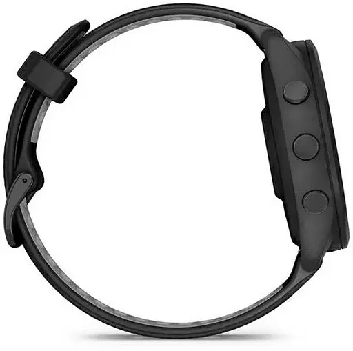 Смарт-годинник Garmin Forerunner 265 Black Bezel and Case w. Black/Powder Gray Silicone Band (010-02810-00) - фото 3