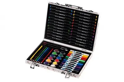 Набор для рисования и творчества Art Set в чемодане большой Inspire children (58 предметов) р. 35х25х5см - фото 3