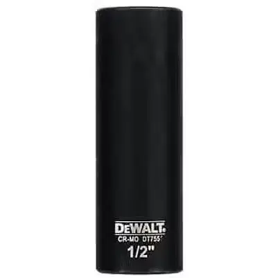 Головка торцевая DeWalt Impact удлиненная 1/2" х 19 мм (DT7553)