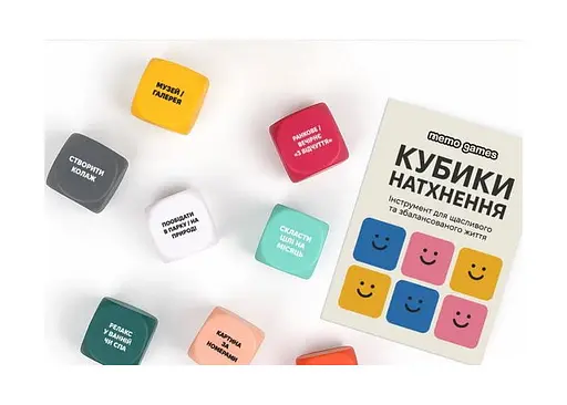Настольная игра Memo Games Кубики Вдохновения (укр.) - фото 6