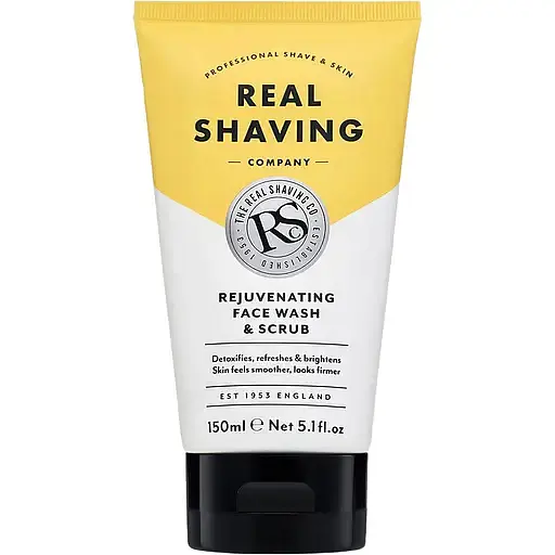 Гель-скраб для умывания The Real Shaving Company Омолаживающий 150 мл - фото 1