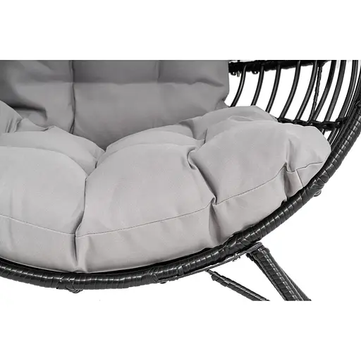 Садовое кресло Di Volio Arancia черно-серый - фото 3