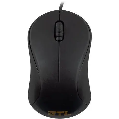Миша GTL M106 чорний Optical USB 1000 dpi - фото 1