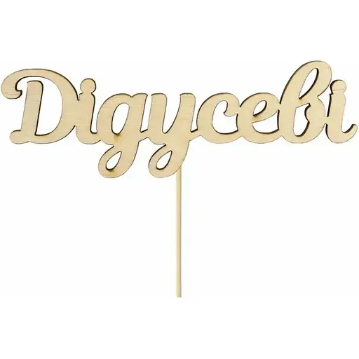 Заготовка топер Rosa Talent Дедушка фанера 12х4 см 5 шт