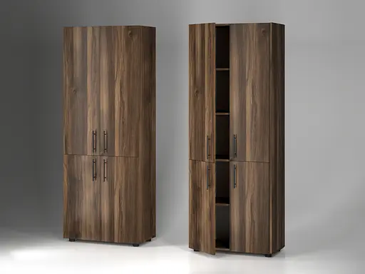 Шафа для документів закрита ОП-614 Orange-Line 700х347х1825 Дуб Бароко рістретто - фото 3