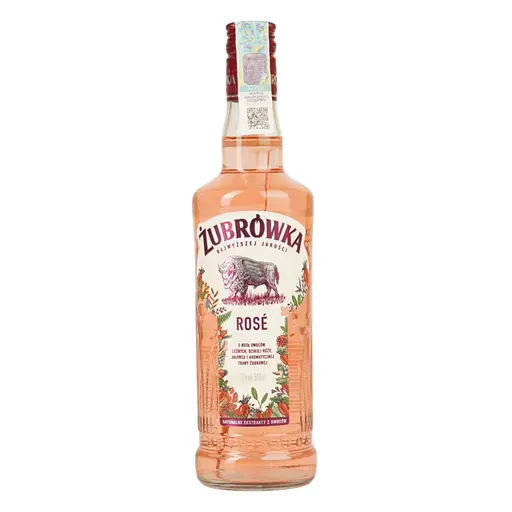 Алкогольний напій Zubrowka Rose 30% 0.5 л (828983) - фото 1