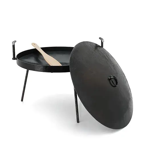 Сковорода з диска борони SHOP PAN 50см+кришка