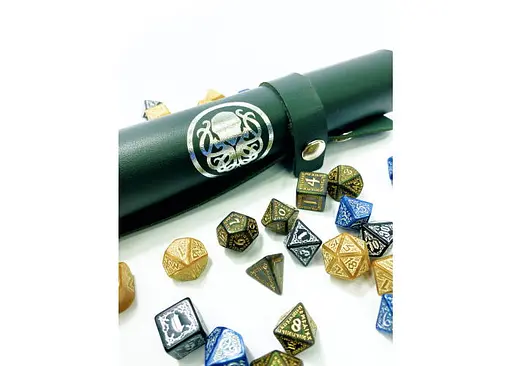 Настільна гра Планета Ігор Лоток для кубиків Ктулху (зелений) (Dice tray Cthulhu green) (pi-dt010) - фото 6