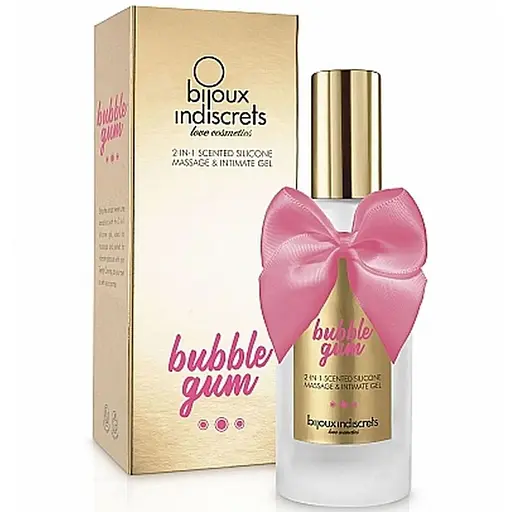 Лубрикант на силіконовій основі Bijoux Indiscrets Bubblegum 2 in 1 100 мл
