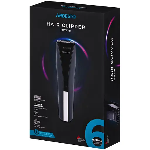 Машинка для стрижки Ardesto HC-Y20-B - фото 9