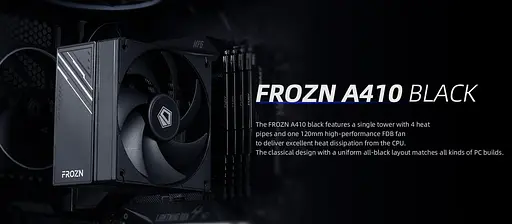 Кулер для процесора ID-Cooling Frozn A410 Black (FROZN A410 Black) - фото 10