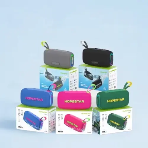 Колонка bluetooth Hopestar H67 синій - фото 2