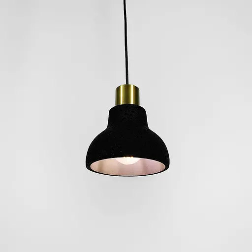 Подвес Terrazzo Toco с черным бетонным плафоном в стиле Ар-деко | Line F | Арт. MJ167/1 BK - фото 8