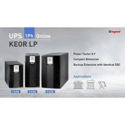 Джерело безперебійного живлення Legrand KEOR LP 2000ВА - фото 3