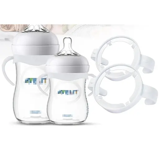 Универсальные ручки для детских бутылочек Philips Avent, белый цвет (2 шт.) комплект - фото 3